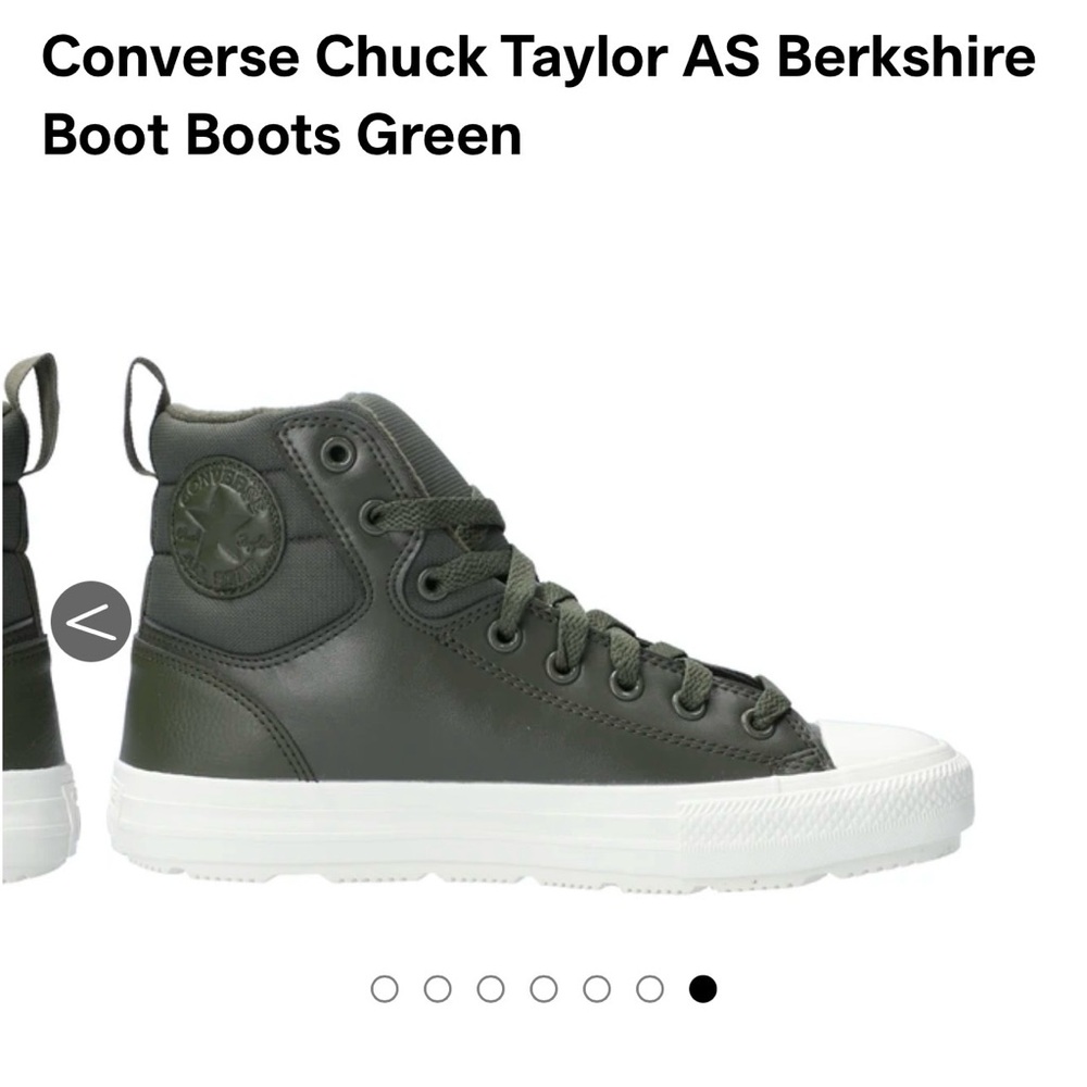 Converse Chuck Taylor High-Top Boots in Olive